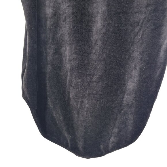 NWT GAP Women's Velvet Velour Stretch Mock Neck Bodysuit Color Black Size XL - Picture 13 of 13